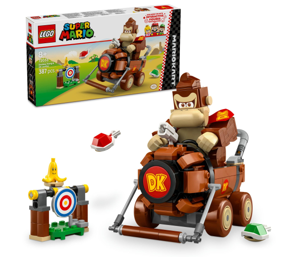 LEGO Super Mario 72033 Mario Kart – Donkey Kong i DK Jumbo - 1284250 - zdjęcie 2